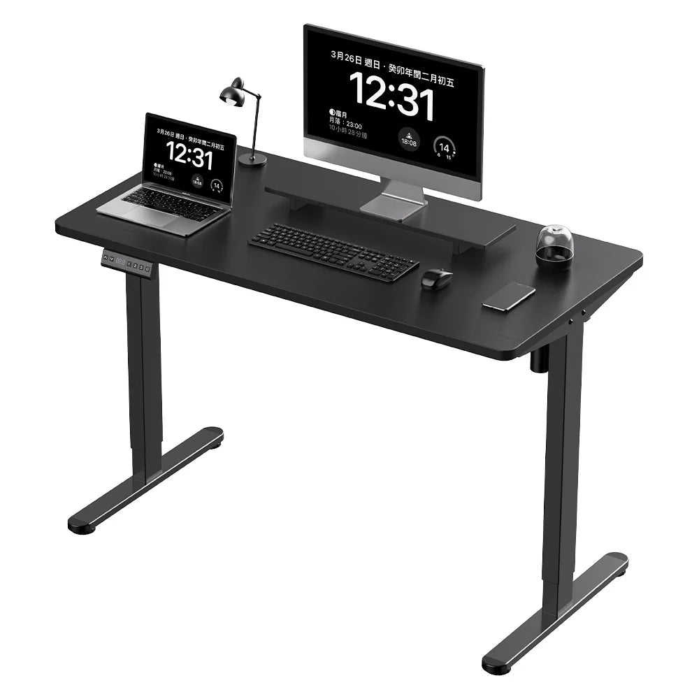 Healthy Ergonomic Height Adjustable Electric Smart Sit Stand Standing Desk Table for Home Office