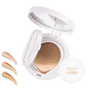 Natural Finish Apply Foundation Print Your Own Logo Makeup Cushion Puff Cushion Private Label