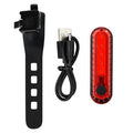 Waterproof Durable Bike Brake Tail Light Battery Powered USB Rechargeable Rear Light