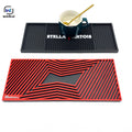 Barware Rubber bar Mat Beer Branded logo bar Mats Advertising 3D Logos