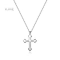 Tiny Cross Pendants 925 Sterling Silver Necklace Cross Necklace Silver 925 Jewelry Fashion Jewelry Necklaces