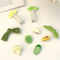 ShangHai Cartoon Hairpin Simulated Food Hair Accessories Girls Hair Dress Hairpin Vegetables Acrylic Hairpins Food Hair Clips