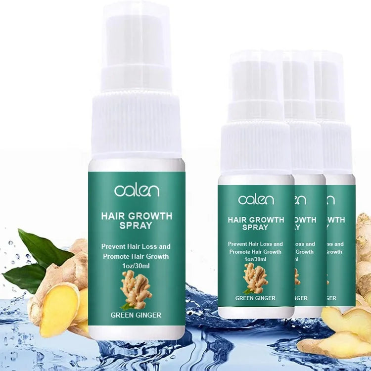 Oalen Dropshipping Nourishing and Moisturizing Regrowth Ginger Biotin Hair Growth Spray