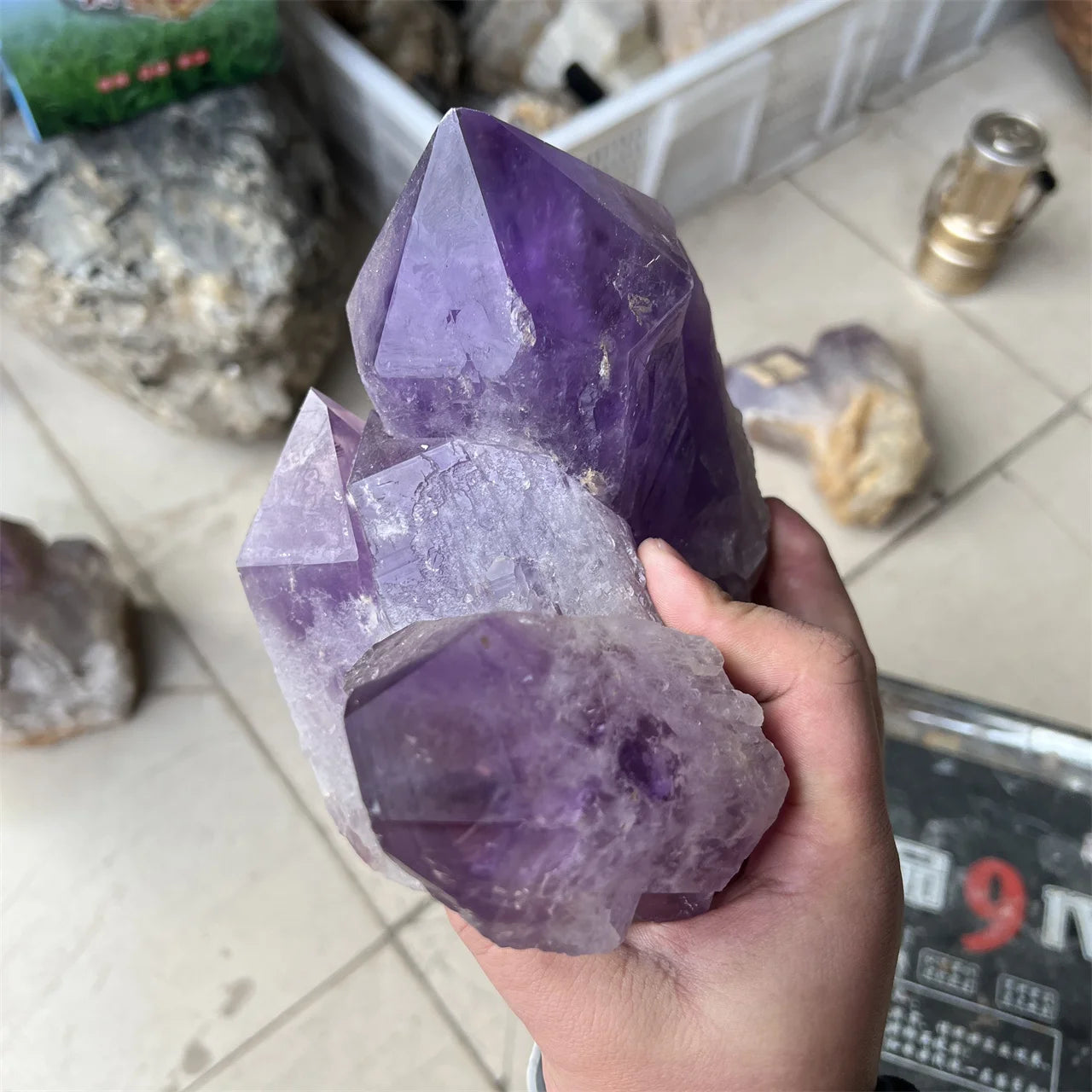 Low Price Processing Natural Crystal Cluster Amethyst Cluster for Decoration