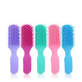 New Arrival Detangling Hair Brush Custom Logo for Natural Hair Anti-static Curling Hair Brush Comb