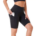 Women Shorts With Pocket High Waist Yoga Pants Leggings Adults Running Sport Active Wear Custom Pants