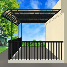 PC Material Polycarbonate Sheet Door Gazebo Canopy