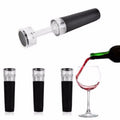 Logo Champagne Fresh Bottle Vacuum Sealing Stopper Pump Plug to Protect Wine Accessories Wine Preservation Stopper