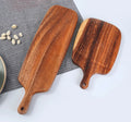 Multi Function Acacia Wood Cutting Board Recessed Bread Board Breakfast Fruit Salad Custom Bread Board