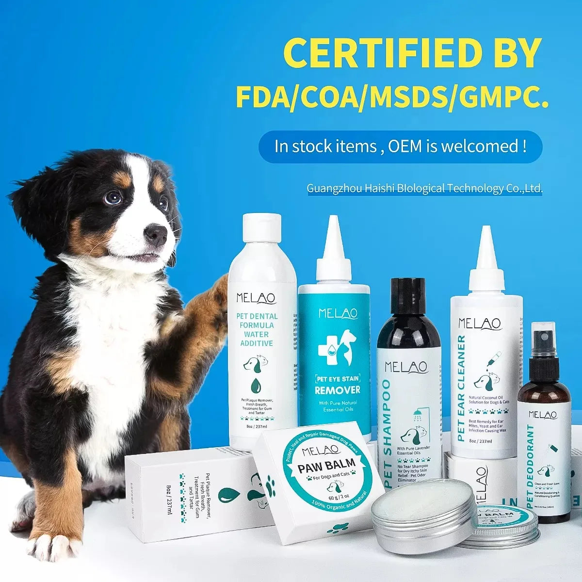 Natural Ingredients & Hypoallergenic Dog Shampoo Fast Acting Relief Sensitive Skin Pet Shampoo and Conditioner