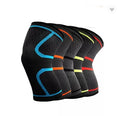 Hx024 Sports Elastic Knee Pads Nylon Sports Fitness Kneepad Protective Equipment Patella Brace Support Run Basketball Volleyball