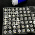 Wholesale Price GRA Certificate High Quality Synthetic VVS D Color Loose Moissanite Stone Diamonds for 925 Silver Ring