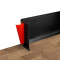 4 Inch X 20 Feet Modern Hotel PVC Wall Base Molding Trim Flexible Self-Adhesive Eco-friendly Durable Peel Stick Flooring