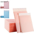 Custom Logo Wholesale 3 Colors Co-extruded Film Bag Thickened Bubble Bag Waterproof and Durable Packaging Bag