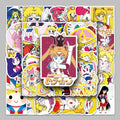 51PCS Hot-selling Anime Peripheral Waterproof Decorative Personality Anime Sticker Mobile Phone Case Laptop Sticker