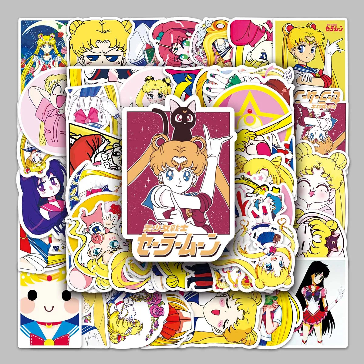 51PCS Hot-selling Anime Peripheral Waterproof Decorative Personality Anime Sticker Mobile Phone Case Laptop Sticker