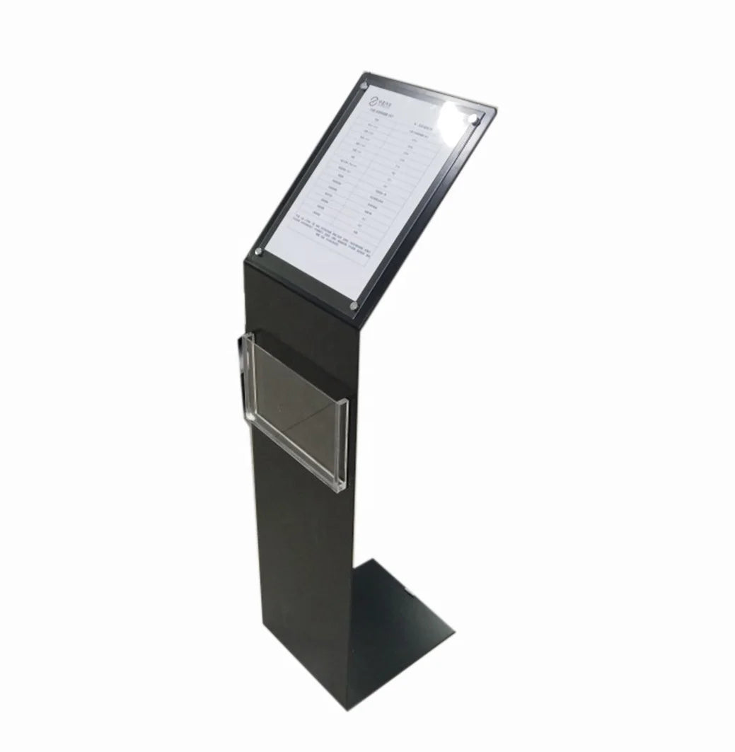 4s Shop Car Parameter Card Billboard Display Stand Brand Acrylic Floor Display Stand A4 Price Card Car Show Water Card