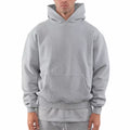 High Quality 500gsm Heavyweight French Terry Hoodie Custom Printing Oversize Men Plain Pullover Embroidery Hoodies