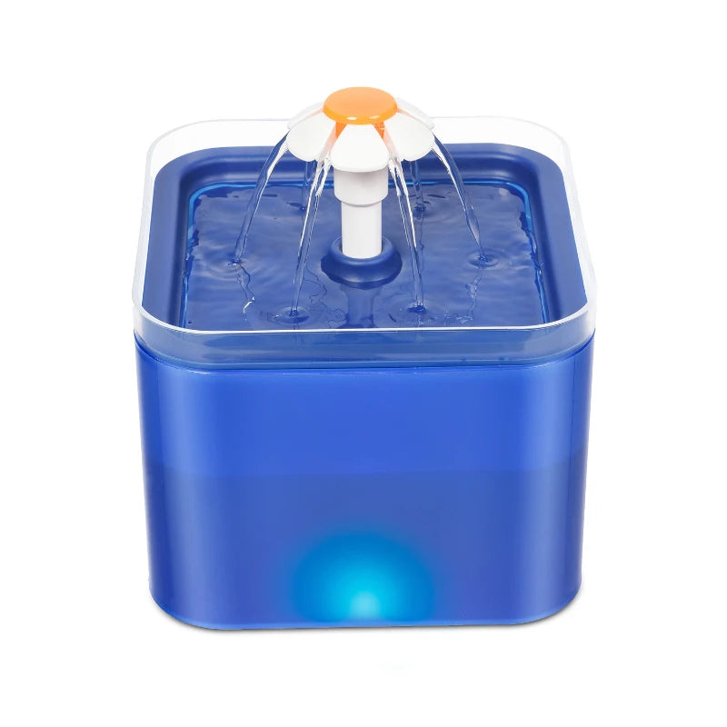 2024 Pet Drinker Fountain Cat Accessories Automatic Circulation Filtration Fountain Dog Drink Feeder Mute Water Dispenser