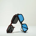 LBashades SZ8106  New Arrival Sunglasses Classical Small Square Glasses Hot Customize Logo Trendy Unisex CP Metal Core Eyewear