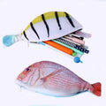 Creative Fish Shaped Pencil Case & Pen Bag-Lake River Stream Fishing Gift
