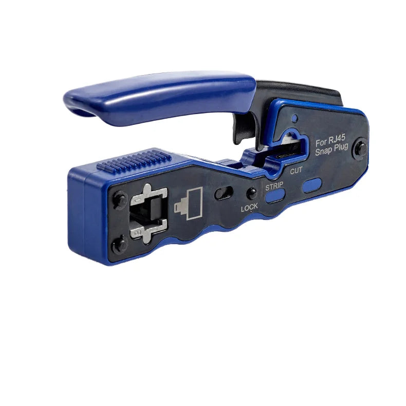 New RJ45 Wire Crimping Tool 3-in-1 Network Cable Stripping for 8P Cat5/Cat6/Cat6e/Cat7/Cat8 Plier Multifunction Cutter Metric