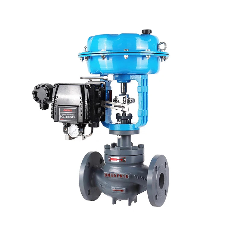 ANSI 300LB SS304 316 Stainless Steel WCB Water Flow Control High Pressure Pneumatic Globe Valve
