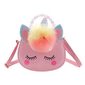 New Stereoscopic unicorn Children's Crossbody Bag Beads Tote Cartoon Children's Bag
