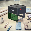 Portable Small DAJA DJ6 Mini Laser Engraving Machine APP Control 3W DIODE DIY Laser Engraver MDF Plywood Logo Mark Printer