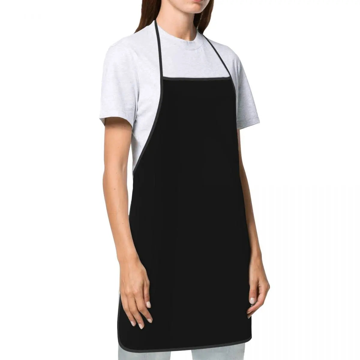Canvas Chef Apron Cheap Custom Washable Soil Release BBQ  Polyester Apron