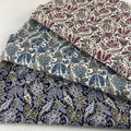 Wholesale Fashion Paisley Printed Woven 100 Gsm 40s 100% Cotton Poplin Fabric for Shirts and Dress