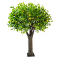 Fashion Decoration Lifelike Tropical Lemon Fruits 170cm Artificial Lemon Tree for Home Office Hotel Decoration