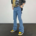 RUYI Custom Flare Jeans Mens Flare Denim Jeans Flare Leg Jeans Pants