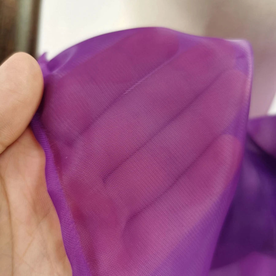 Loddytex 2080 Stock 100% Polyester Organza Fabric for Wedding Garments & Girls' Apparel