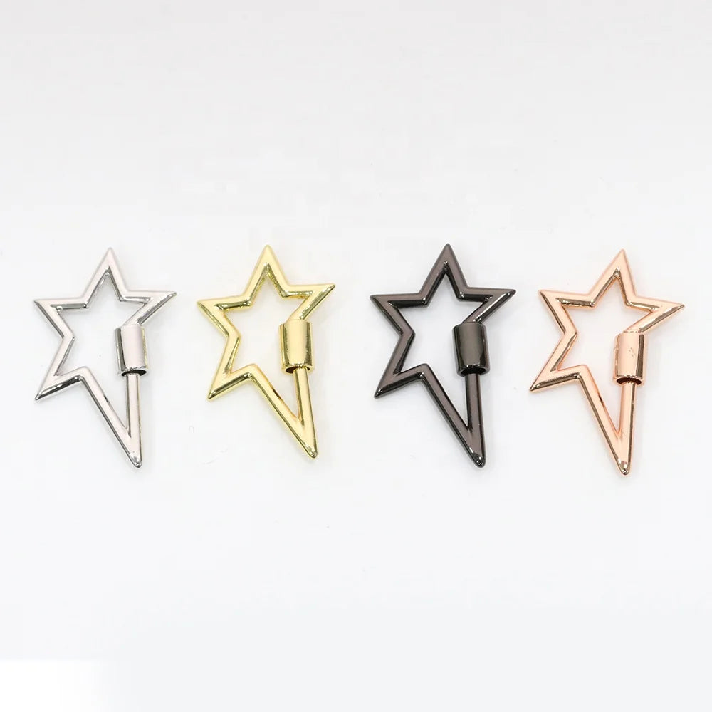 Wholesale Tengyue High Quality Gold Plating  Screw Clasp for Diy Jewelry