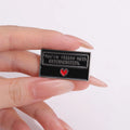 Cartoon Text Love Phrase Enamel Brooch Fashion Clothing Accessories Gift Jewelry for Friends