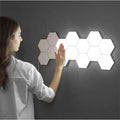 New Wireless Remote Control LED Night Light DIY Splicing Home Decorating Touch Switch Puck Wall Lights
