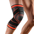 JINGBA Wholesale Colorful Weightlifting Wrestling Strong Running Nylon Knee Straps Support Brace Bandage  in Stock