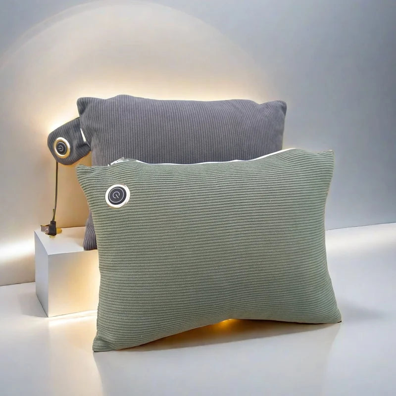 Cozy USB Heated Pillow - Soft & Washable Electric Warming Cushion for Neck Back Belly and Hands