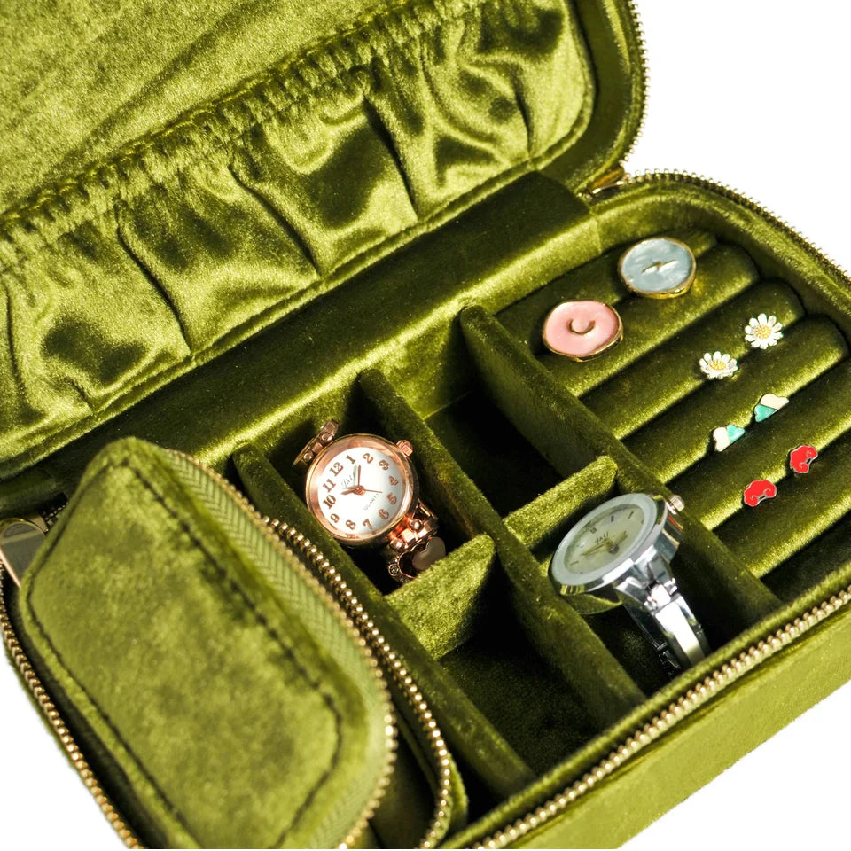 Luxury Handmade Newest Custom Logo Travel Leather Jewelry Case Storage Necklace Packaging Boxes with Velvet Organizers Rings