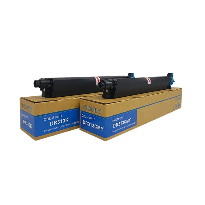 Factory Low-Priced Compatible DR313 Drum Unit Konica Minolta Bizhub C368/C258/C308/C458/C558/C658 ADC307/367 Toner Cartridges