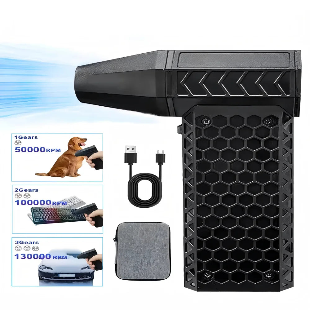 Factory Wholesale Portable Handheld Mini Super Turbo Jet Violent Fan
