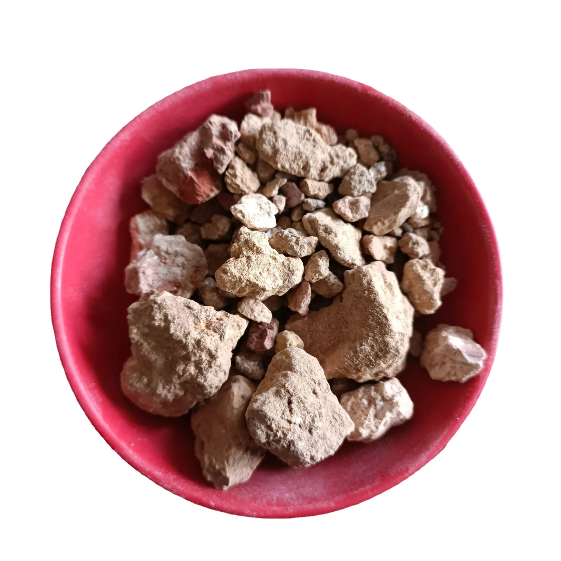 Chi Shi Zhi Natural HALLOYSITUM RUBRUM Blocks Red Halloysite Kaolin for Sale