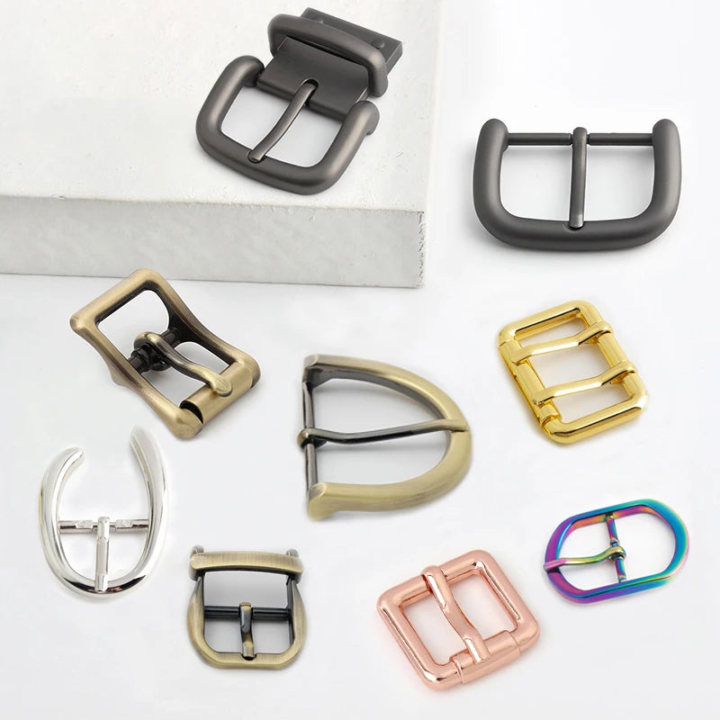 Custom Luxury Metal Bar Roller Con Pin Buckle for Bags-High Quality 10mm/14mm/15mm/19mm/25mm/32mm Sizes