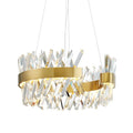 Living Room Large Round Modern Pendant Light Indoor Gold Luxury K9 Crystal Chandelier for Wholesale