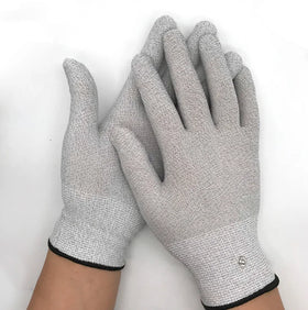 Premium Quality Silver Fiber Gloves for Cosmetology Touch Screen Ready & Needle Detection All-Season Use
