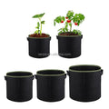 1-400 Gallon Fabric Planters Grow Bags Fabric Pots Garden Felt Container