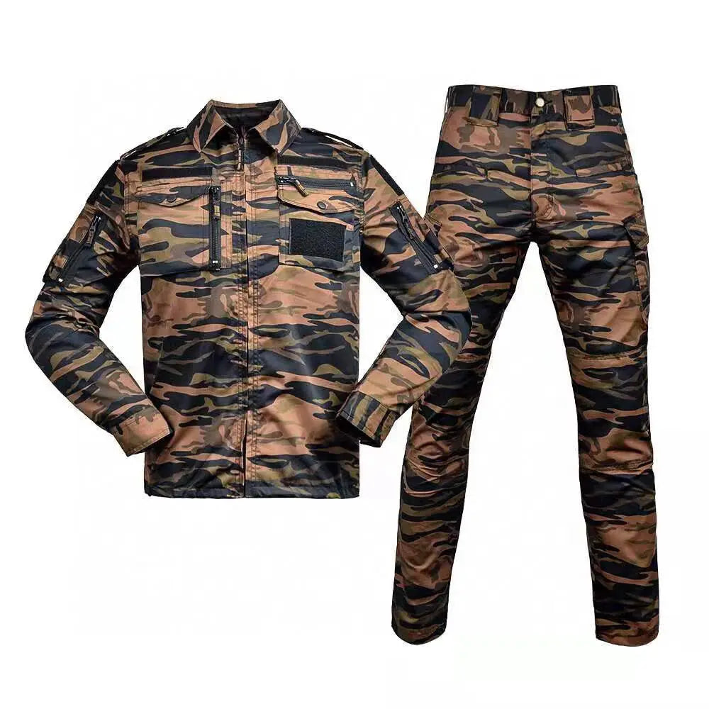 Male  Camouflage Uniform Outdoor  Frog Uniform