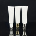 Empty White 50ml 100ml  Eco Friendly Recycled PP Foundation BB Cream Tube Airless Pump Vacuum Tube with Silver Golden White Pump