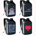LED Backpack with Programmable LED Screen Fashion Customizable Travel Laptop Backpack